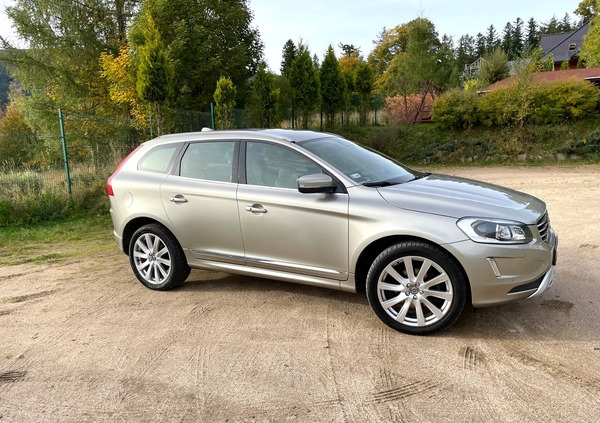 Volvo XC 60 cena 80000 przebieg: 204000, rok produkcji 2015 z Karpacz małe 92